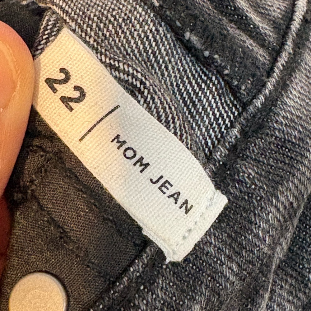 Pacsun Women’s Black Mom Jeans Size 22 - Picture 7 of 7